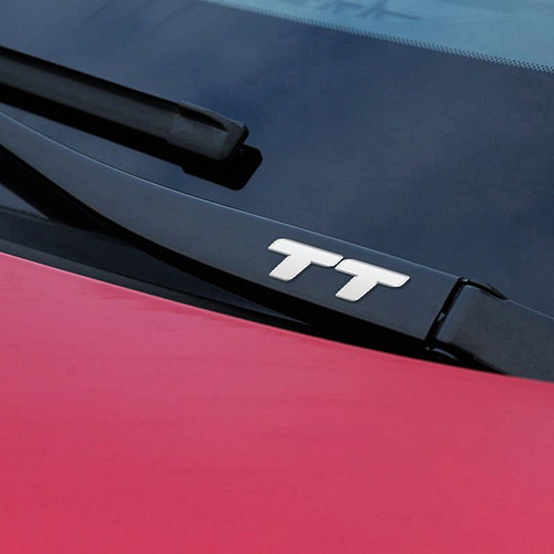 Audi TT Metal Sticker New