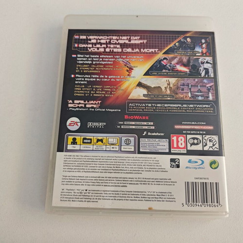 PS3 Mass Effect 2 used game