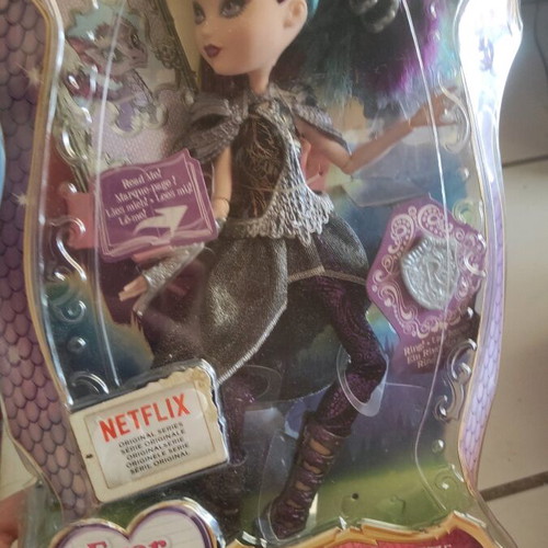 Ever After High Raven Dragon Games doll new with minor box defect