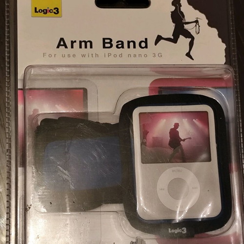 Logic3 Arm Band for iPod Nano 3G sealed, new