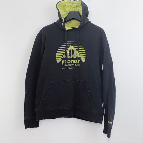 Protest hoodie Small used, black