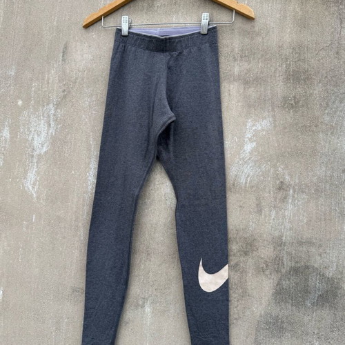 Nike legging used, size S-M, white and gray