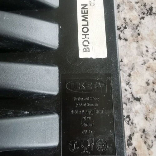 Ikea plate rack black like new, dimensions 0.36x0.28