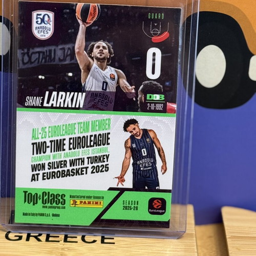 Larkin Top Class Panini Card like new
