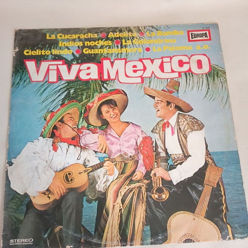 Viva Mexico vinyl record used