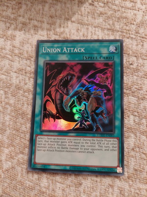 Yu-Gi-Oh Union Attack super rare like new