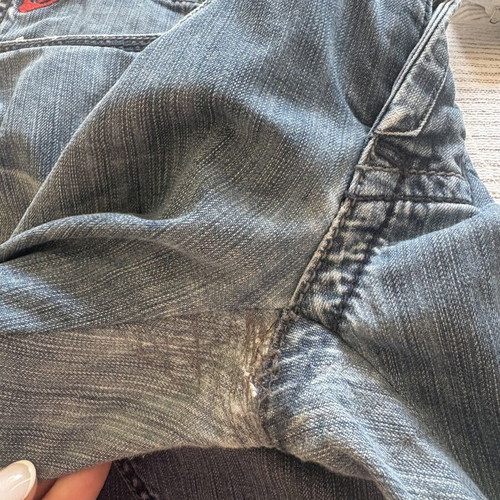 Quiksilver jeans used, size W32, blue