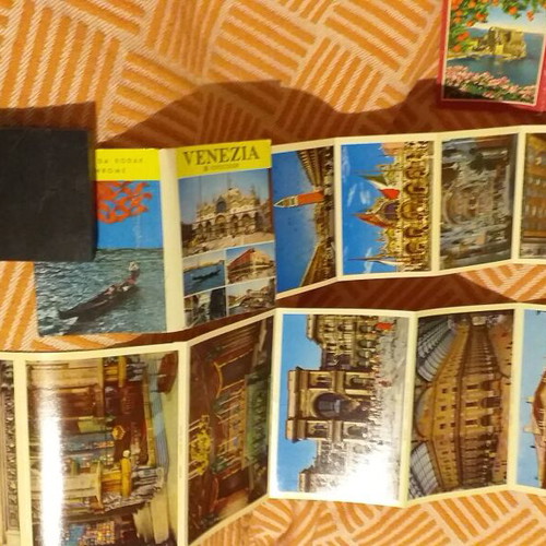 Italian travel brochures used, set of 5, 1950s-60s