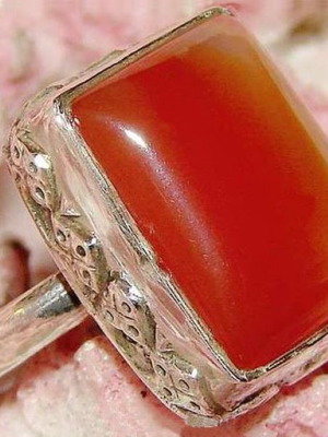 Korleoni ring mineral in 925 silver new