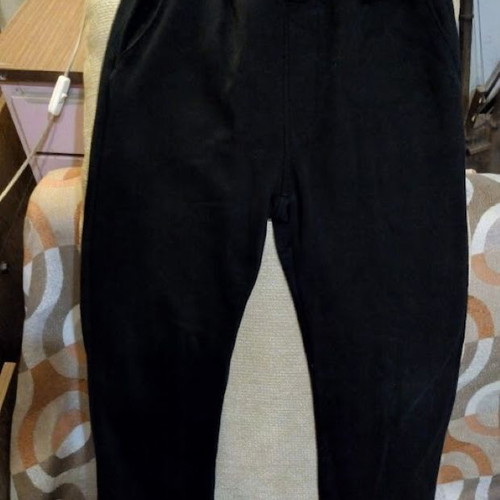 Zara Kids Black Velour Jogger Pants Size 10 / 140 Like New
