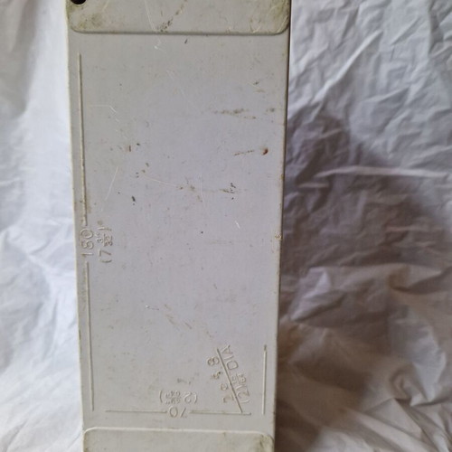 Control panel with 3 buttons and stop button used