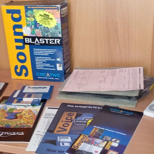 Sound Blaster 2.0 Pro ISA used, boxed, extremely rare