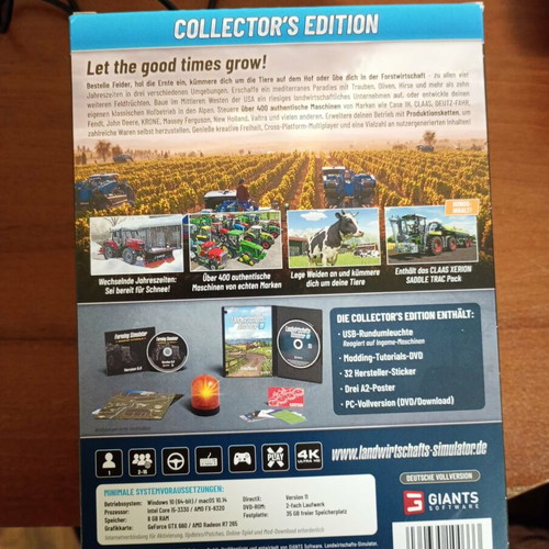 Farming Simulator 22 Collector's Edition PC game like new