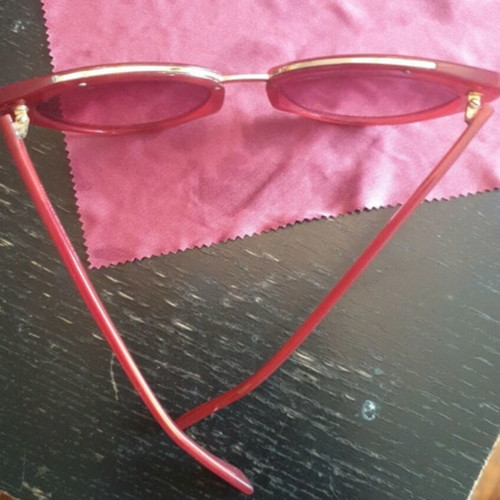 El Greco handmade sunglasses like new, red
