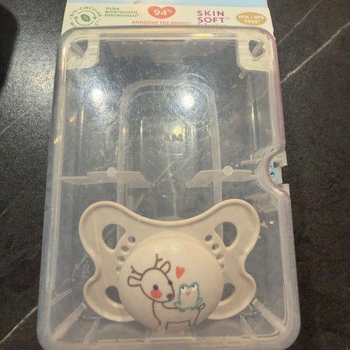 Matchstick Monkey teether like new with Mam pacifier gift