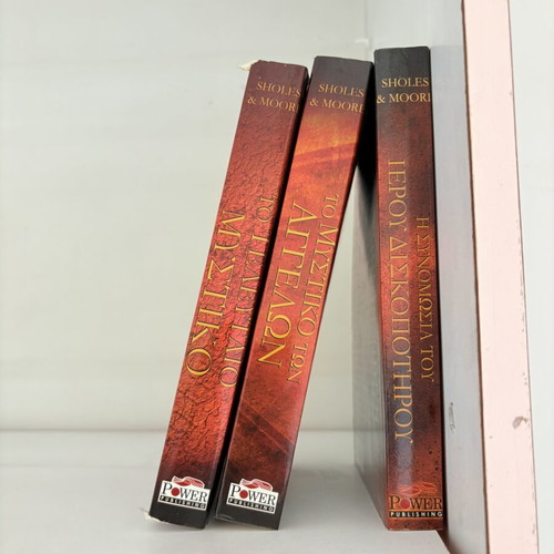 Lynn Sholes & Joe Moore thriller mystery book collection like new
