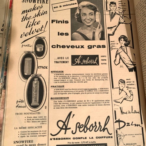 Elle magazine vintage 1960 used