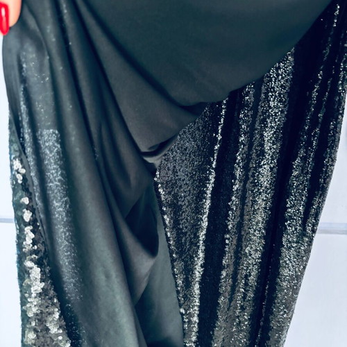 Evening maxi dress H&M black like new -  25,00 - Vendora.cy