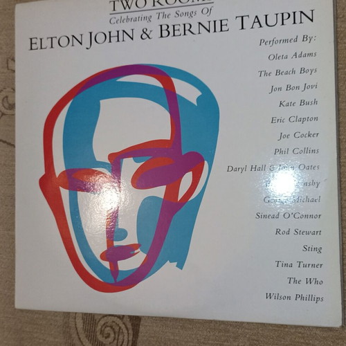 Elton John Two Rooms double vinyl record used, rock