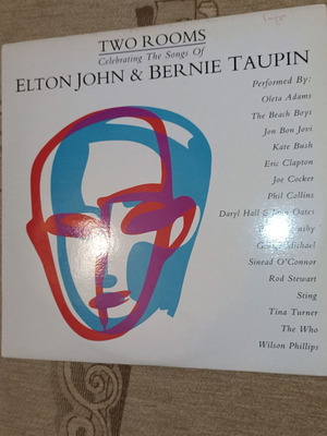 Elton John Two Rooms double vinyl record used, rock