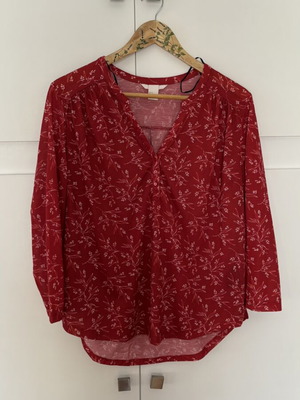 H&M women's blouse medium multicolor like new