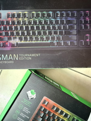 Razer Huntsman Tournament Edition keyboard like new, tenkeyless optical