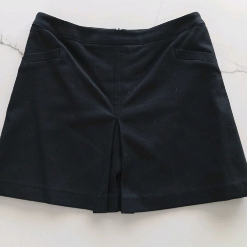 Mini skirt with box pleat used, No Small, Madlen, size S