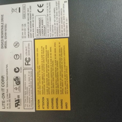 Lite-on ez-dub external DVD-RW used