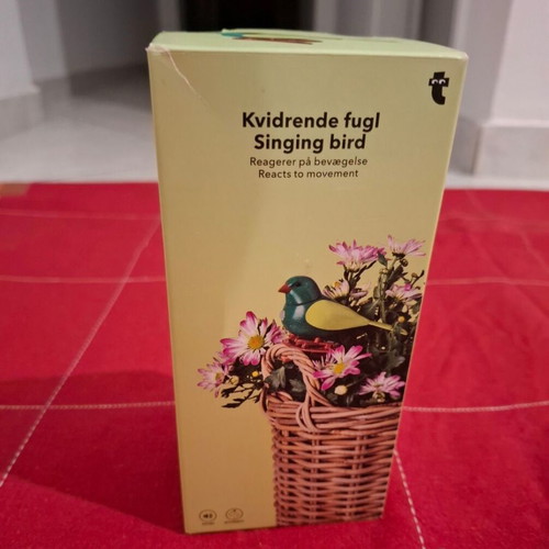 Singing bird new in box
