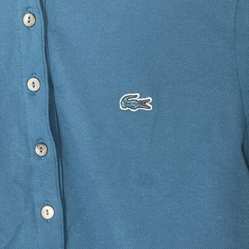 Lacoste polo shirt like new, size S 36, green
