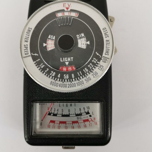 Panorama light meter used, vintage 1970, functional