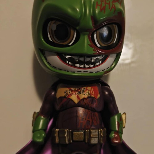 Hot Toys Cosbaby Suicide Squad 3 Joker figures used without packaging