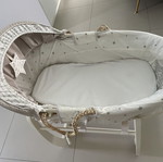 Vintage Mamas & Papas Baby Cradle like new with mattress
