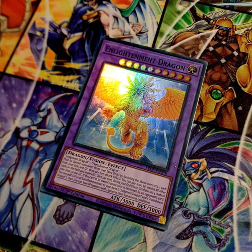 Enlightenment Dragon LEDE Super Rare Yu-Gi-Oh! card