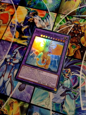 Enlightenment Dragon LEDE Super Rare Yu-Gi-Oh! card