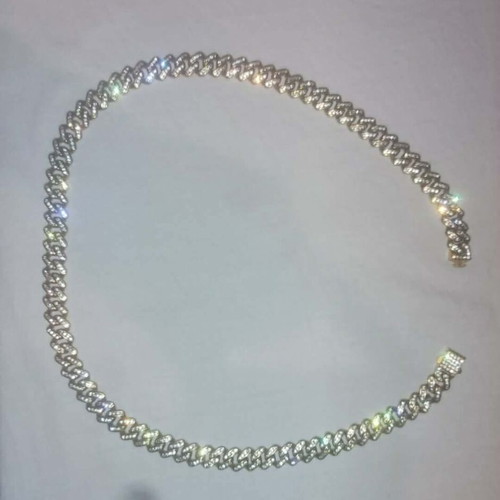 Frozen Cuban Chain 12mm 50cm 18K Gold Used