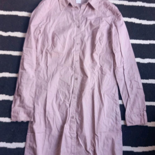 Pink Lilac Shirt Dress Like New