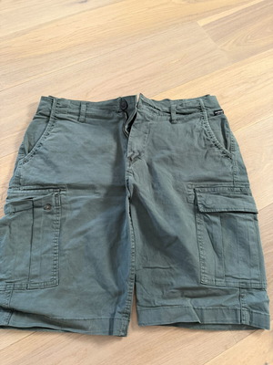 Basehit Men Cargo Shorts used, size 34, dark green