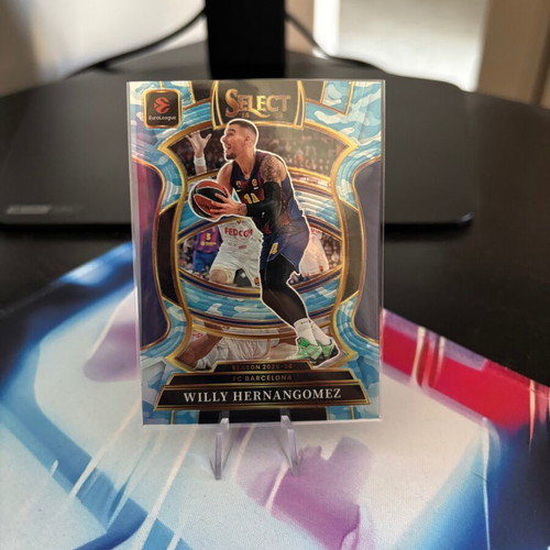 Willy Hernangomez 2025-26 Panini Select EuroLeague Winter Camo card like new