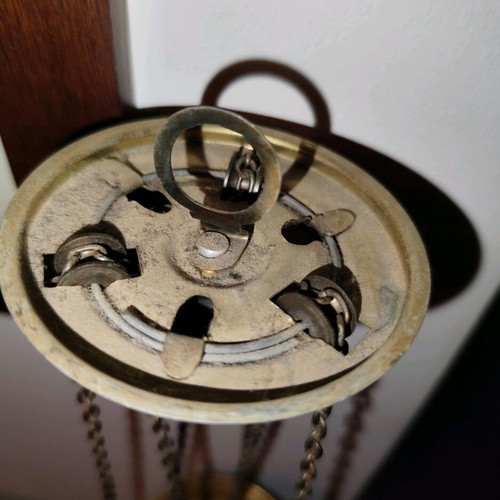 Hanging lamp new with mechanism and fusing glass