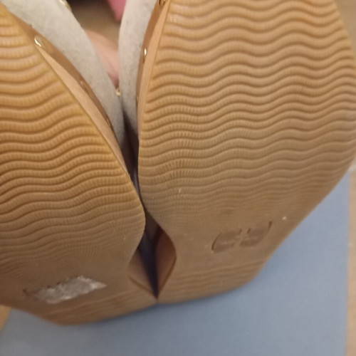 Hogan mules like new, beige, size 39.5