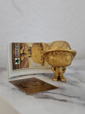 Gold Luffy VS504 Funko Pop! Kinder Joy One Piece