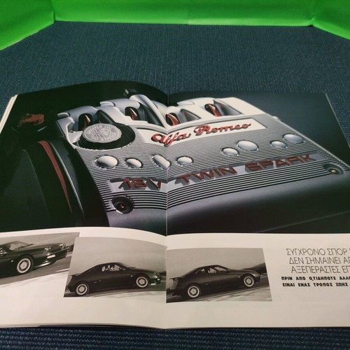 Alfa Romeo GT V official illustrated brochure like new