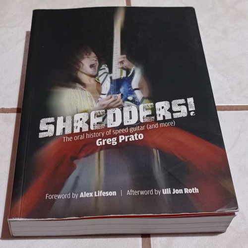 Shredders! book new, English, Greg Prato
