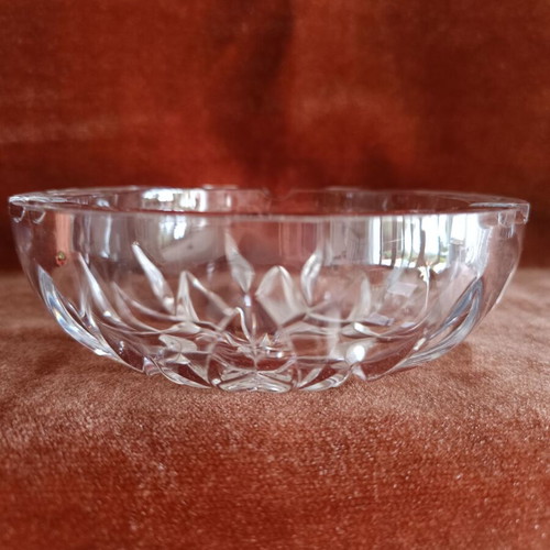 Vintage Italian crystal container like new by Royal Cristal Rock