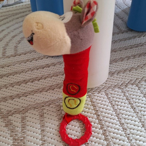 Donkey rattle used for babies