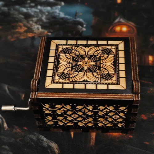 Wooden music box Coco Remember Me like new