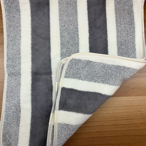 Striped bath towel set new, 2 pieces 35×75 cm