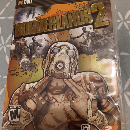 Borderlands 2 PC game like new without manual