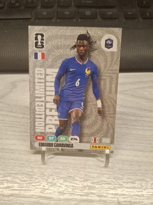 FIFA World Cup Adrenalyn 365 2026 Eduardo Camavinga Premium Limited Edition new